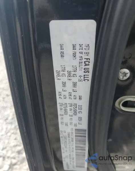 2016 Ram 1500 Slt из США, поврежденный, VIN 1C6RR7LM4GS331447